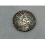 A 1821 George III Silver Crown