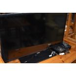 A Samsung 32' flat screen TV