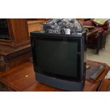 A vintage Bang and Olufsen CRT TV etc