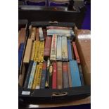 A selection of vintage volumes and literature including spy and mystery interest