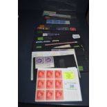 A collection of Stamps, George VI to Elizabeth II, mint condition
