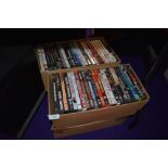 A selection of home entertainment DVD films including action adventure scifi and horror (4boxes)