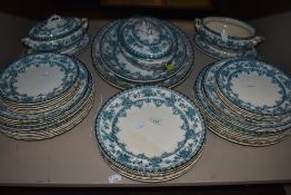 A good selection of dinner wares by Watford Late Myers including tureen