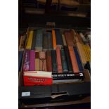 A selection of vintage volumes and literature including military interest