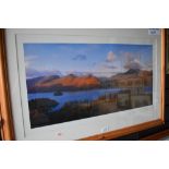 A photographic print of Derwent water by Alastair Lee