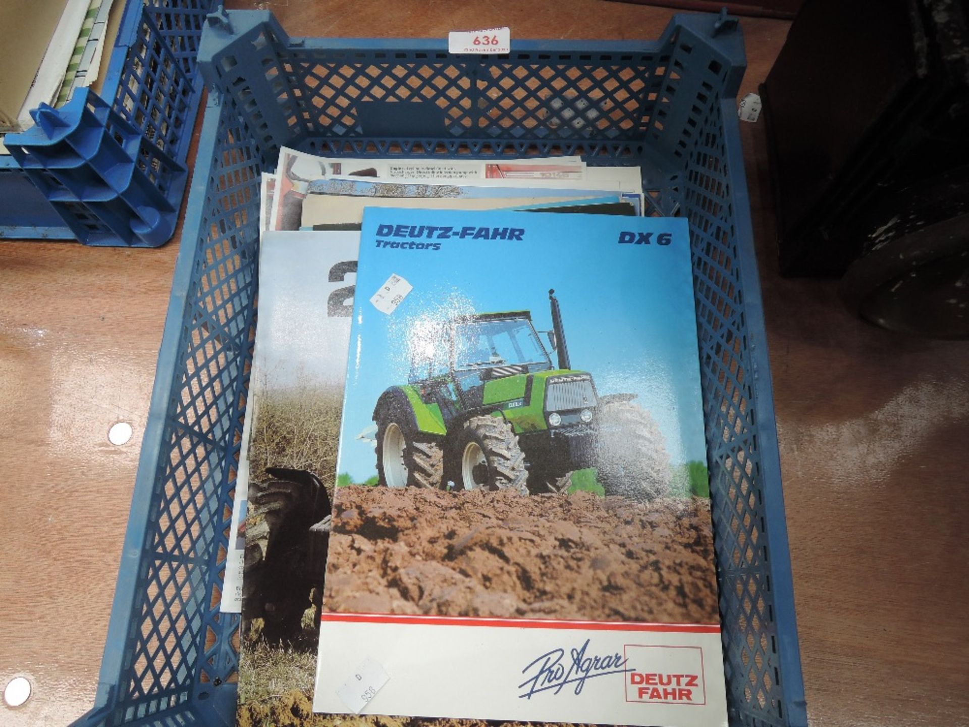 A selection of tractor and machinery brochures and programmes