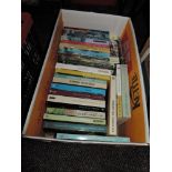 Books. A carton. Softback miscellany. Includes, history, travel, and literature. (29)