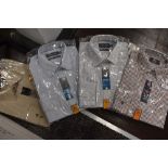 A selection of mens shirts by Marks and Spencer, as new sizes in packaging collar sze 14.5