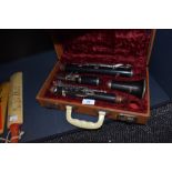A cased 20th century clarinet by Boosey and Hawkes The Fogware