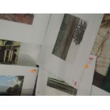 Six limited edition prints, inc after John Williams, The New landscape, numbered 24/50. Signed, 44 x