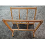 A modern beech frame portfolio picture stand