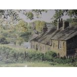 A limited edition print, after Geoff Butterworth, The Peace Of Evening Downham, numbered 297/300,