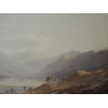 A watercolour, Edward Ardern (Tucker), Lakeland landscape, signed and attributed verso, 30 x 45cm,