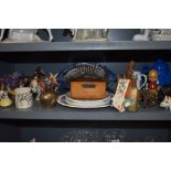 A selection of ceramics and curios including Melba horse figure