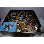 A selection of costume jewellery bracelets and bangles