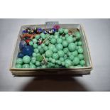 A selection of vintage loose beads