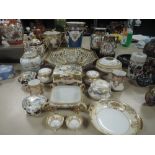 A selection of Noritake ceramics including vase bowls etc