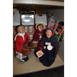 A selection of salvation army Chirstmas decorations