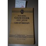 Two 1946 copies of the AA Touring Gazetteer and atlas of Great Britain.