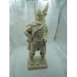 A Large Italian cast Viking warrior figure