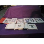 A collection of GB Mint Stamps in two albums and three binders, 1960's to 2008