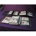 A Collection of mainly GB First Day Covers & Commemorative Covers in 6 albums