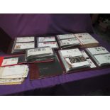 A Collection in Seven Albums of First Day Covers, 1960's through to 2012