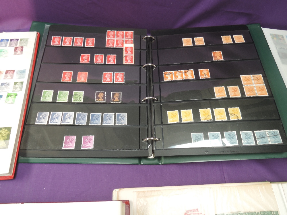 Six GB Stamp Albums, mainly used and modern - Image 3 of 3