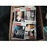 A large box of British Philatelic Bulletin magazine, Royal Mail, 1970's to 2008