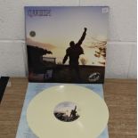Made in heaven limited edition white vinyl with gatefold sleeve.
