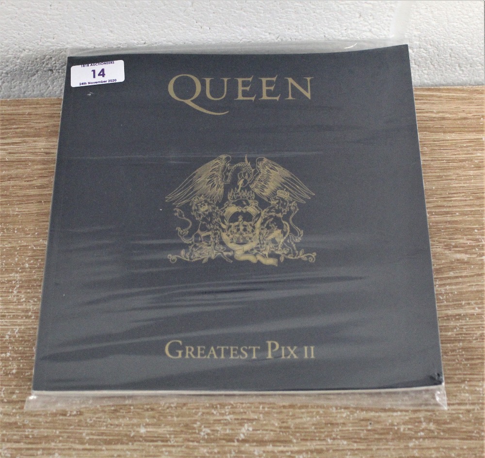 Queen greatest pix II long out of print photo book.