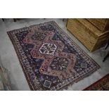 A Turkmen style rug, approx. 120 x 160cm