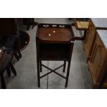 A 19th Century mahogany night stand