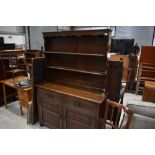 An oak dresser , Old charm or similar, width approx. 122cm