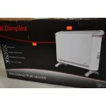 A boxed Dimplex 2kW convector heater