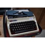 A vintage Erika typewriter