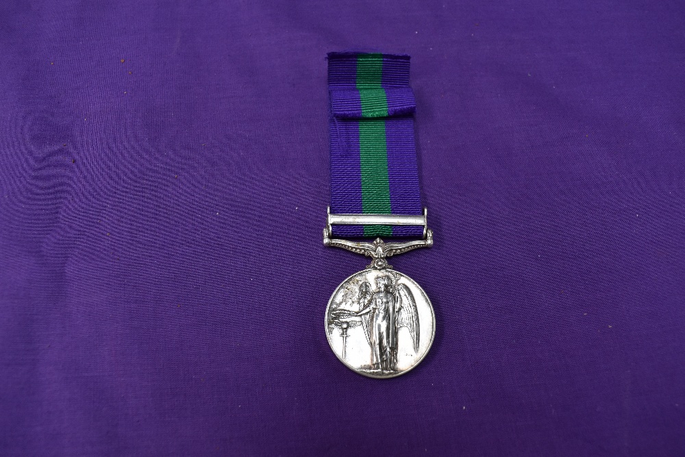 A General Service Medal with Palestine 1945-48 Bar, named to AS.4796 PTE.M.Makoko A.P.C. (African