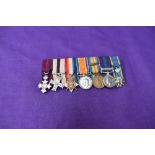 A group of miniature Medals awarded to Colonel Richard Hynman Andrew, nephew of Allenby, OBE,