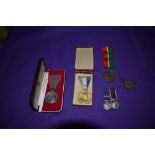 A Collection of Medals, Imperial Service Medal, named, Queen Elizabeth II Service and Coronation