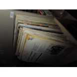 A selection of LP records of jazz, easy listening and more.