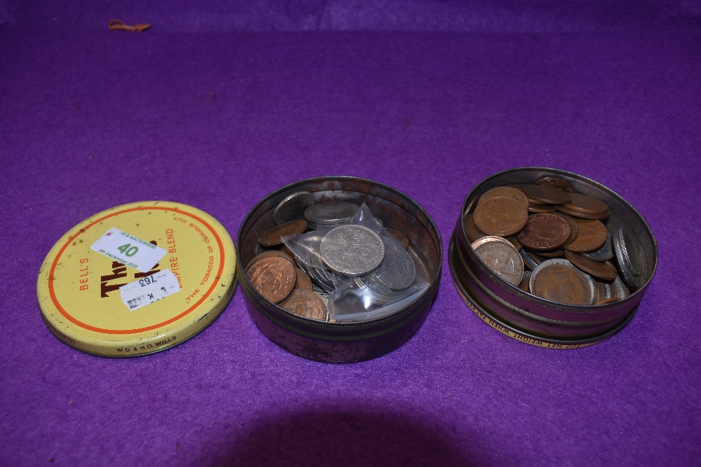 A small collection of GB Coins including Silver