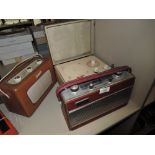 A selection of vintage portable transistor radios including Roberts and Rambler