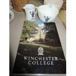 Two Winchester City College related ceramics one by small jug by Shelley and bowl by Chelson both