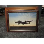 Two Aviation framed prints after Gerald Coulson, Lancaster Lift Off and Avro Lancaster Bomber