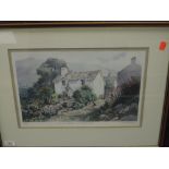 A Ltd Ed print, after Judy Boyes, Aunty's Cottage at Eskdale Green, numbered 732/850, signed, 27 x