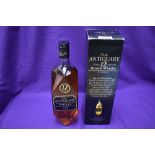 A bottle of The Antiquary Scotch Whisky, 1 litre, 43%, 80/90's, bottling in card box