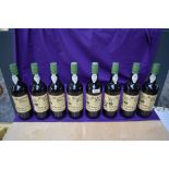 Eight Bottles of Borges Madeira Wine Reserve Malmsey, 5 Year Old