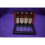 A Signatory Vintage Scotch Whisky Four Miniature Bottle set, Vintage 1974 Rosebank bottled 93, 341/