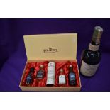 A 5 bottle Whisky Miniatures Collection, comprising The Edradour 10 Year Old, House of Lords 12 Year