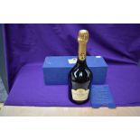 A Bottle of Tattinger Comtes De Champagne 1995, 750ml, 12% vol, in display box